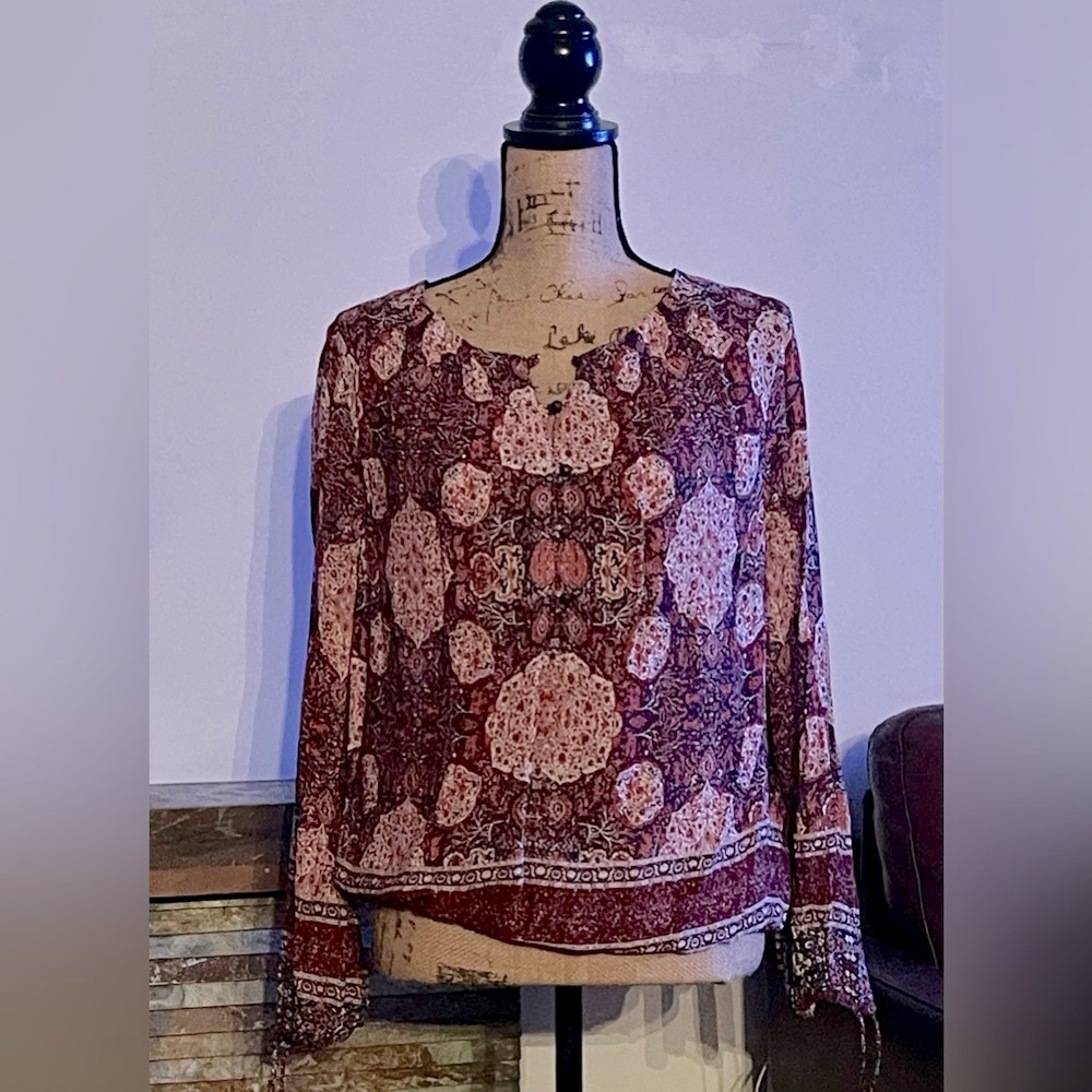🍀 Lucky Brand 🍀 Boho Top